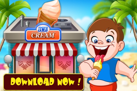 Ice cream maker kitchen - icecream cooking game for crazy chefs screenshot 2