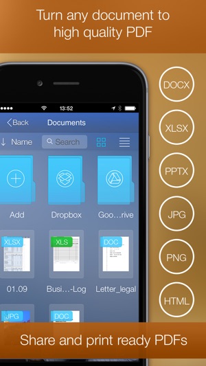 PDF Printer for iPhone