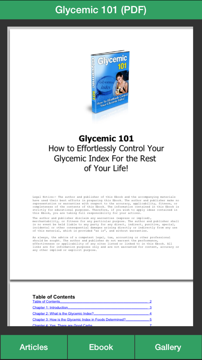 Glycemic Index Guide - How To Control Your Glycemic Index Effectively