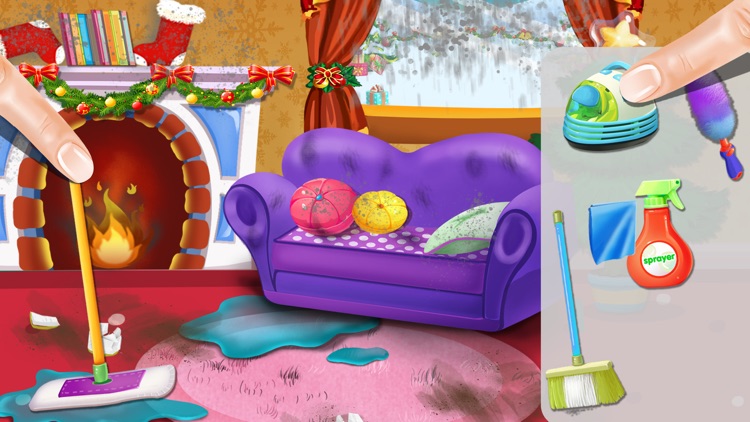 Christmas Princess Party Helper - Kids Fun Games