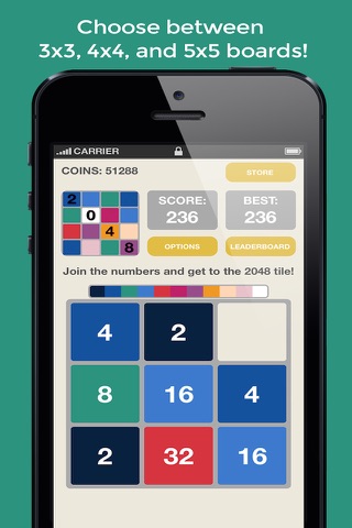 2048: Number Tile Puzzle Game Saga screenshot 2