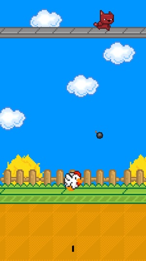 Chicken Hero - An Endless Retro Arcade Adventure(圖1)-速報App