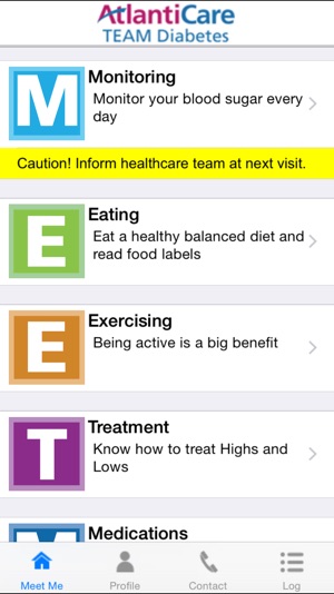 MEET ME @7 - Diabetes Self-management Tool for Patients and (圖1)-速報App