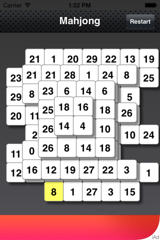 Mahjong Numbers screenshot 2