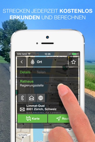 NLife DACH - Offline GPS-Navigation, Verkehrsinformationen und Karten screenshot 3