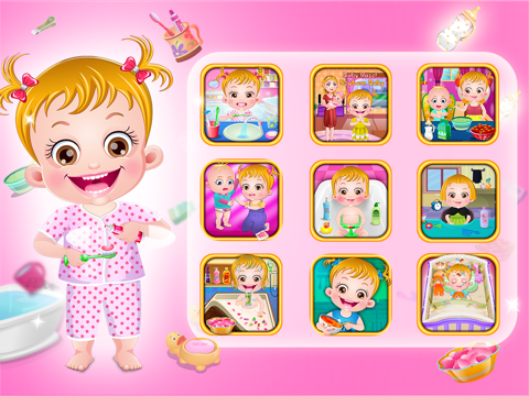 Baby Hazel Baby Care Games на iPad