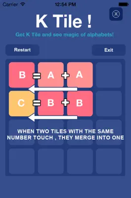 Game screenshot K Tile! The Magic Of Alphabet hack