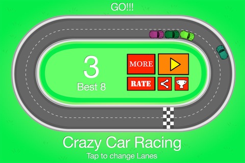 Wrong Way Racing Car, Crazy Car screenshot 3