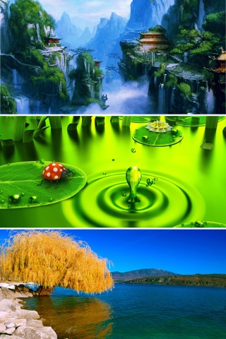 Awesome Nature Wallpapers - Beautiful World Of Natural Greenery screenshot 3
