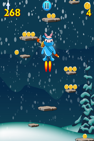 A Ninja Rabbit Animal Jumping Play Free Racing Games For Boys & Girls screenshot 3