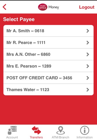 Post Office Money Current Account screenshot 4