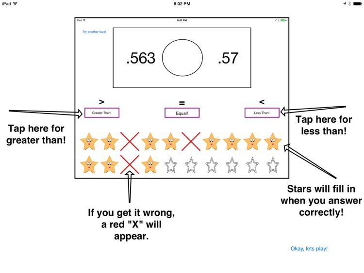 Comparing Decimals ~ Greater Than, Less Than, or Equal? Free