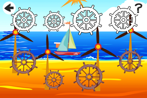 A Sort By Size Game for Children: Learn and Play with Sailing Boat screenshot 4