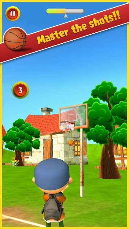 ` Freestyle Toon Basketball - Tiny Cartoon Hoops HORSE Challenge Lite screenshot-4