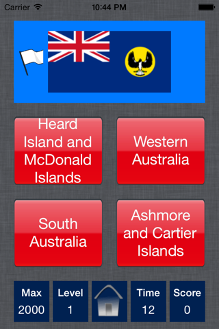 Australia States and Territories Geography Quiz screenshot 2