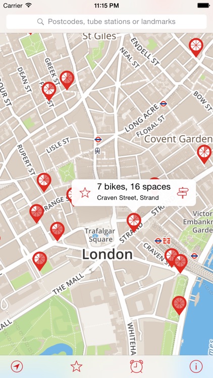 Cycle Hire London for Santander Cycles