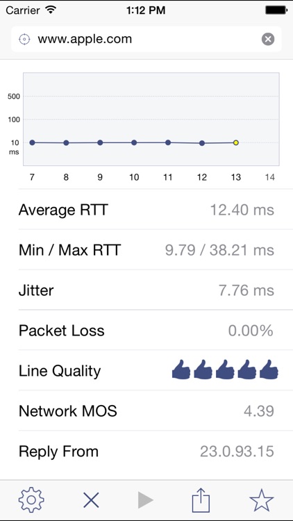 Ping Analyzer - Graphical Network Ping