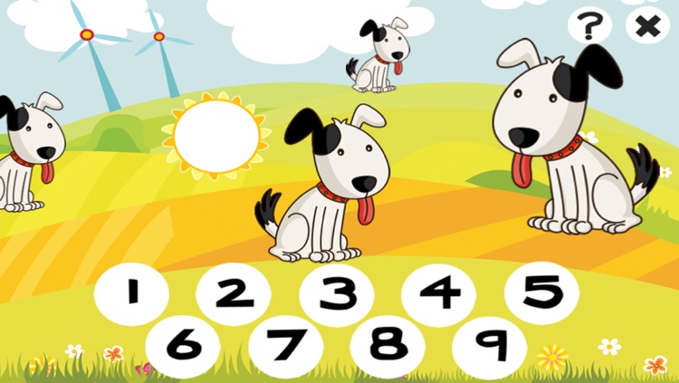 Animals of the Farm Counting Game for Children: Learn to Count Numbers 1-10