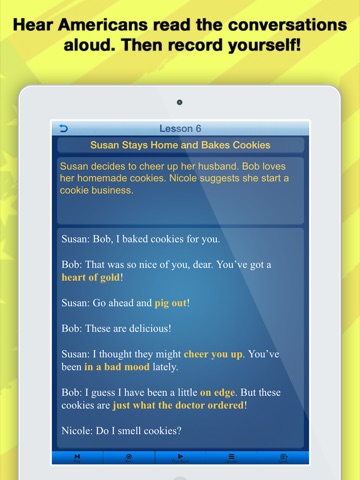 Speak English Like an American for iPad screenshot 3