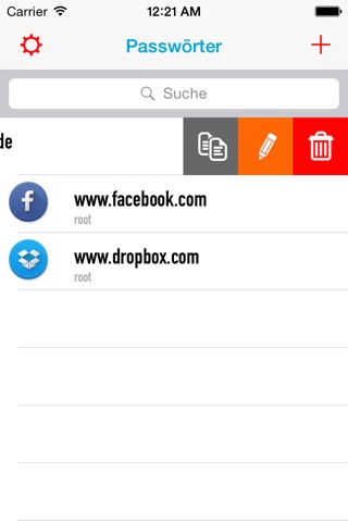 Passwort Safe screenshot 3