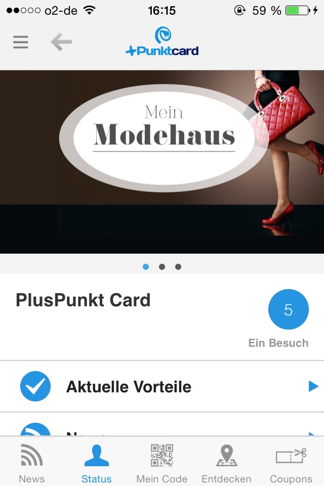 +Punktcard screenshot 2