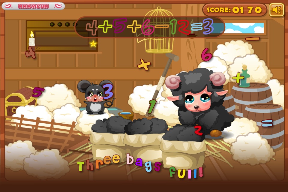 Baa Baa Black Sheep – Nursery rhyme and educational puzzle game for little kids screenshot 4
