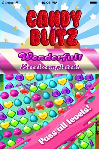 Cand Mania Blitz- The Best Free Match 3 Game for kids and girls screenshot 3