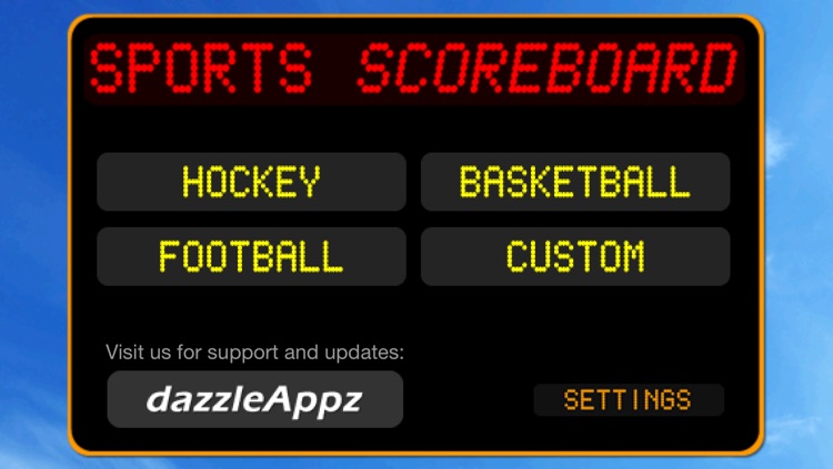 JD Sports Scoreboard for iPhone and iPod Touch