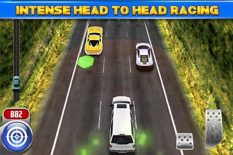 3D Car Motor-Racing Chase Race - Real Traffic Driving Racer Simulator Game screenshot 3