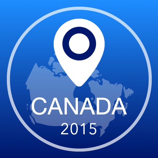 Canada Offline Map + City Guide Navigator, Attractions and Transports icon