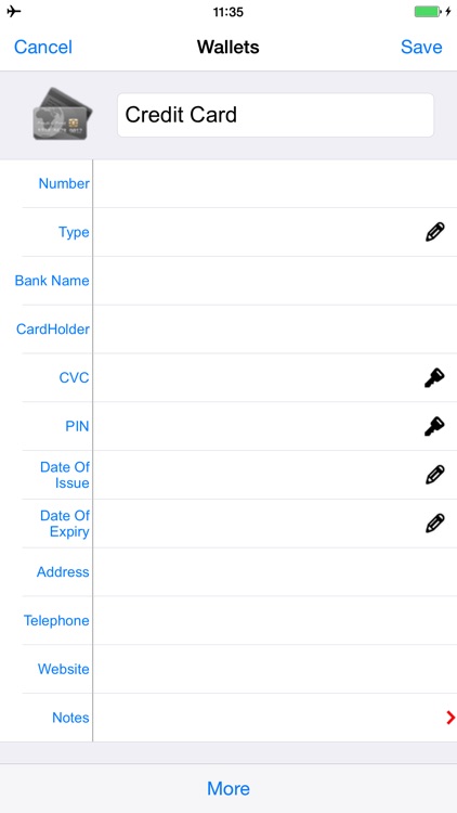 Password Manager Vault - FingerPrint Lock Account Wallet &1 Secure Passcode Safe screenshot-3