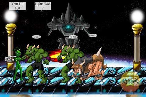 Alien Space Street Fight screenshot 3