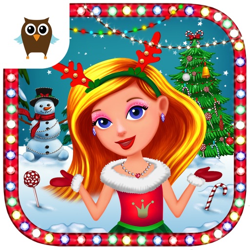 Princess Christmas Wonderland – Build Snowman, Make Decorations, Send Santa a Letter and Dress Up for Winter Holidays icon