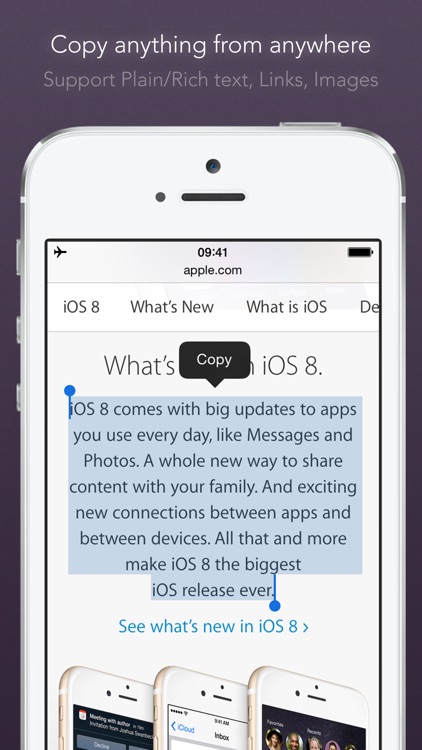Paste+ | Clipboard Action Widget