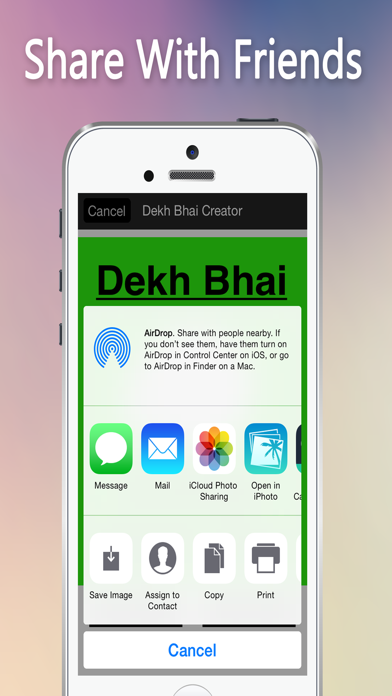 How to cancel & delete Dekh Bhai Creator - Indian Meme from iphone & ipad 4