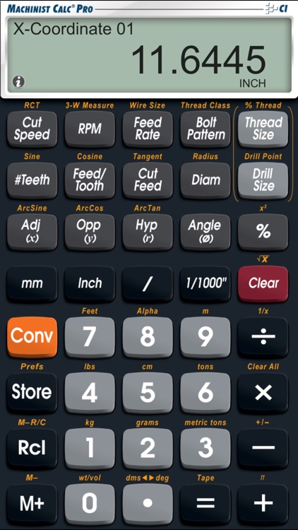 Machinist Calc Pro -- Advanced Machining Math Calculator and Reference Tool