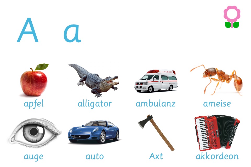 Alphabet und Wortschatz-Buch für Kinder (Wörterbuch für Kindergarten und Vorschule) screenshot 2