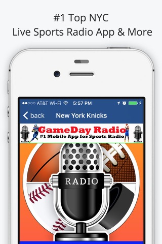 New York GameDay Radio for Live Sports, News, and Music – Giants, Yankees, and Knicks Edition screenshot 4