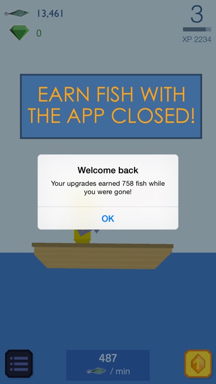 Fishy Clicker - Original Incremental Idle Game about Fishing screenshot-3