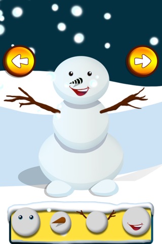 Snowman Dress Up - Crazy winter fashion salon, a stylish clothing boutique game screenshot 2