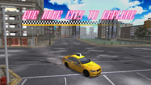 3D Taxi City Parking - Crazy Cab Traffic Driving Simulator E(圖4)-速報App