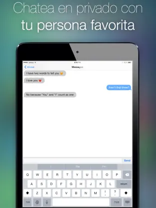 Screenshot 2 inLove: Aplicación para dos: cuenta regresiva de un evento, diario, chat privado, encuentro y flirteo para parejas en una relación y enamoradas iphone