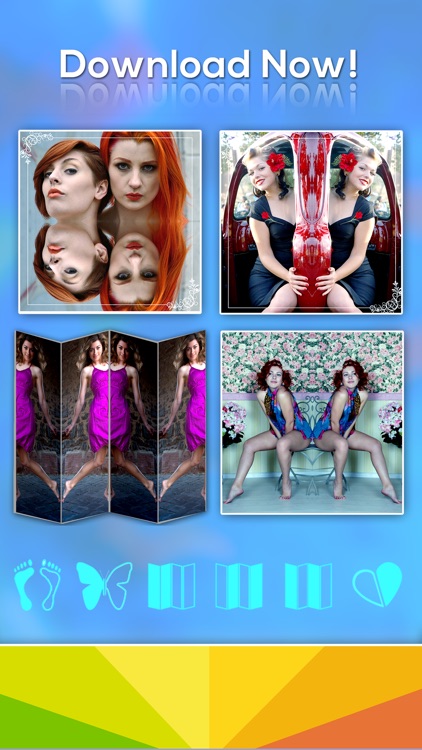 Instant Photo-lab! Best mirror image pics editor to split-pic & clone pictures of yourself screenshot-4