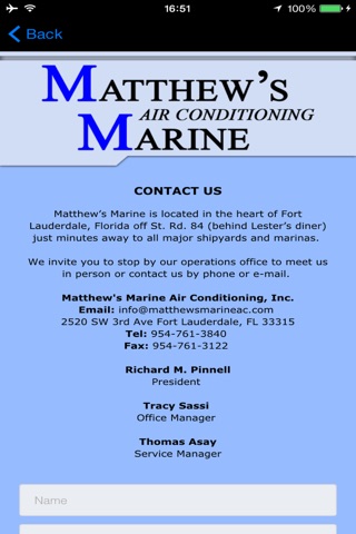 Matthew's Marine Air Conditioning screenshot 4