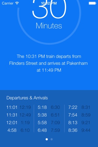 Go - Melbourne Train Timetable screenshot 3