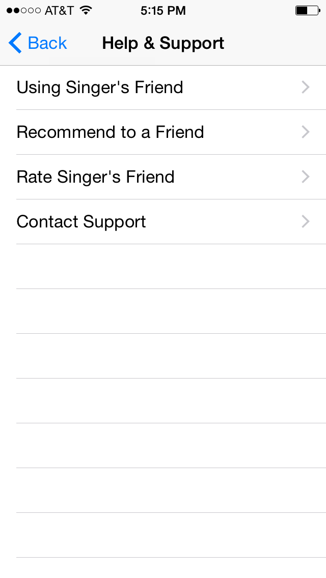 ボーカルのウォームアップ - シンガーの友達 screenshot1