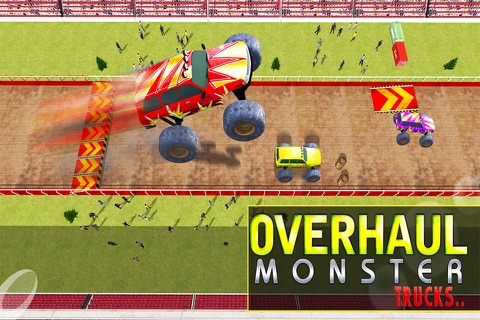 Monster Truck Racing Simulator 3D - Extreme Stunt Driving game screenshot 2