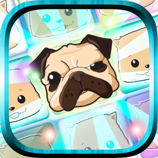 Adorable Dog Puppy Candy Match Mania icon