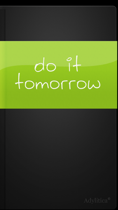 Do it (Tomorrow)