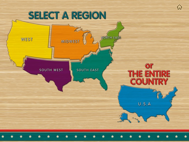 USA Map - Easy Learn